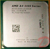 AMD A4 3400散片CPU 双核 FM1接口 主频2.7G 干掉A4 3300一年包换