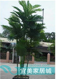 高仿植物盆景室内外酒店装饰塑料假树假花盆栽大型仿真树五杆葵树