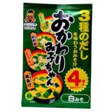 日本进口 神州一味噌汤 味增 速食汤白味噌汤64.4g/袋大酱汤4人份