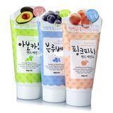 韩国原装正品水果之乡酪梨/蓝莓/水蜜桃护手霜 保湿补水抗氧化