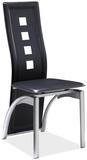 餐椅时尚简约金属高靠背吃饭凳子宜家黑色皮艺拆装椅子休闲椅特价
