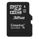 手机 平板电脑 内存卡 32G 金士顿 TF卡 MicroSD 32G 储存卡正品