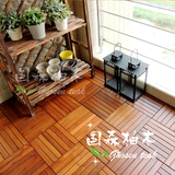 缅甸柚木地板 纯实木地板DIY大自然室外户外阳台浴室防腐地板特价