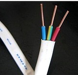 纯铜线 电线电缆 3*2.5平方 三芯护套线 硬线 平型线 铜芯线 国标