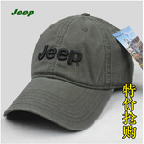 清仓特价jeep棒球帽 男 军帽 吉普圆顶帽 男女通用休闲 jeep帽子