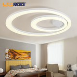 超薄led吸顶灯圆形客厅灯具大气 现代简约创意个性亚克力卧室灯
