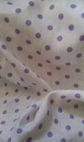 特价 面料服装心形紫色手工亚麻黄色布料 床上用品上衣印染印花