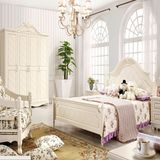 欧式家俱特价卧室家具套装组合实木成套韩式田园儿童套房双人床