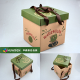 西瓜包装纸箱一个装精品西瓜包装礼盒水果包装盒西瓜礼品盒定制