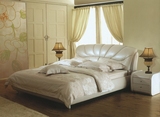 真皮床现代实木床架定制订做大小户型尺寸床2米4 2米5 2米6宽软床