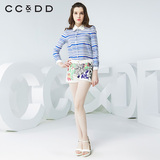 CCDD专柜正品2015春装新款衬衫 女衬衣长袖修身女衬衫 C51R121