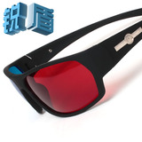 暴风影音左右红蓝3d眼镜普通手机电脑电视通用看3D电影游戏
