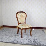 欧式餐椅 时尚休闲实木椅子 棕色田园书桌椅 高档橡木电脑椅 特价