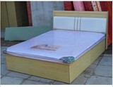 特价出售租房专用床双人床带床垫席梦思床单人床板式床储物床包邮