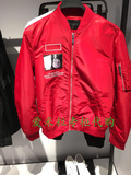 部分现货B2BC63251太平鸟男装专柜代购2016秋款红色夹克￥798