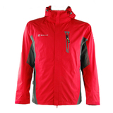 探路者男款GORE-TEX防风保暖透湿外套登山服单层冲锋衣TARB81001