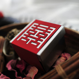 喜的良品 喜糖盒马口铁盒创意个性婚庆用品糖盒欧式糖果盒T-3