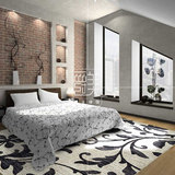 爵美复古 比利时进口机织丙纶客厅现代北欧简约进口高端卧室地毯