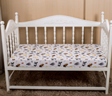 2016 婴儿床上用品 猴宝宝全棉床单 婴儿床笠防滑松紧床罩 可定做