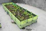 [开心阳台]21联种植箱深31cm 3平方塑料种菜盆 家庭屋顶隔热菜园