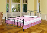 特价/欧式家具/白色铁艺床/1.5米床/双人床/简易铁架床铁床订做床