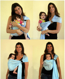2014夏季正品四季baby婴儿背巾便携宝宝育儿网眼背巾可调有环扣
