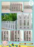 园艺用品白色塑料栅栏围栏庭院篱笆护拦规格缘馨苑人气真品新款