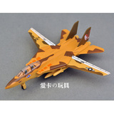 爱卡玩具合金飞机F-14熊猫战机 F14战斗机飞机玩具 回力合金飞机X