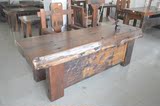 实木办公桌老船木2米大班台实木老板桌总裁桌会议桌书桌仿古家具