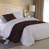 酒店宾馆按摩休闲会所全棉白色被套枕套床单三四件套特价批发
