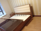 双人床软包床头/地热床/高箱床/沈阳旺霖板式家具定制 WL-SRC-24