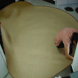 益阳纯手工大圆床竹篾席子定制各种直径的异形凉席特价促销包邮中