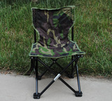 可折叠垂钓椅子 加固便携式中号可钓鱼凳带侧袋靠背 铝合金属管材