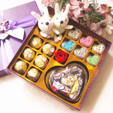 包邮德芙巧克力礼盒生日礼物韩国进口许愿瓶糖果礼盒送女友礼物盒