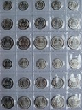 钱币收藏1991-2000年1分2分5分全套硬币30枚小天王人民币保品保真