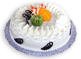 特色红宝石鲜奶水果蛋糕 创意生日蛋糕定制礼物22# 上海蛋糕速递