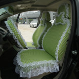 订做女士专用蕾丝汽车座套四季通用蕾丝花边座椅套时尚女性座垫套