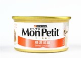 普瑞纳MonPetit 猫罐头 零食 喜跃至尊精选烧鸡 85G