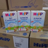 德国喜宝HIPP有机益生菌/元婴儿奶粉600g二/2段 波兰直邮代购现货