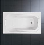 普通浴缸 嵌入式浴缸 工程浴缸 亚克力浴缸 浴缸无裙边1.2-1.8米