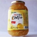 韩国进口冲调饮品比亚乐蜂蜜柠檬茶1150g   果味饮品果肉含量58%