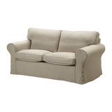 IKEA宜家代购 爱克托 双人沙发, 布艺沙发 沙发套可拆洗