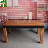 实木餐桌椅组合 简约现代创意小户型长方形桌子 北欧风格餐桌饭桌