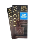 特价 美国进口 高迪瓦godiva 85%黑巧克力排块直板 100G 现货