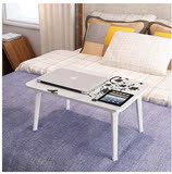 折叠小桌子床上学习桌书桌电脑桌宿舍床上书桌写字桌不用组装桌子