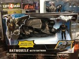美泰升级版礼盒装BATMAN 暗黑骑士 DC 蝙蝠侠 战车 模型新品