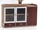 办公矮柜低柜文件柜小移动柜茶水柜纤维板人造板定制简约现代江苏