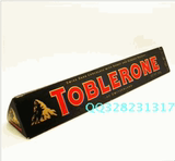香港原装进口 瑞士巧克力的Toblerone瑞士三角黑巧克力含蜂蜜杏仁