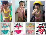 特价2015新款女儿童泳衣 小童可爱比基尼宝宝泳装 韩版小孩游泳衣