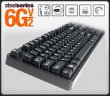 包邮 Steelseries赛睿 6GV2键盘 6GV2黑轴/6GV2红轴 游戏机械键盘